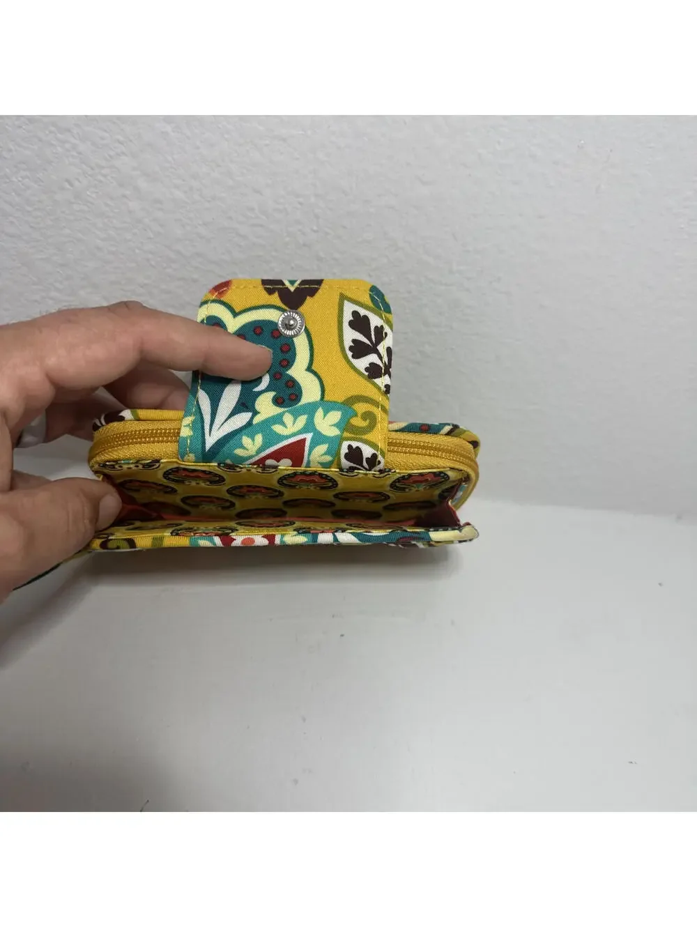 Vera Bradley Wallet Lot of 2 – Wristlet & Trifold Snap Closure Floral Print